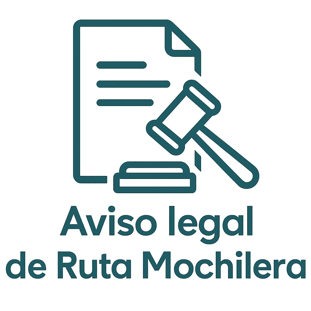 Aviso Legal de Ruta Mochilera